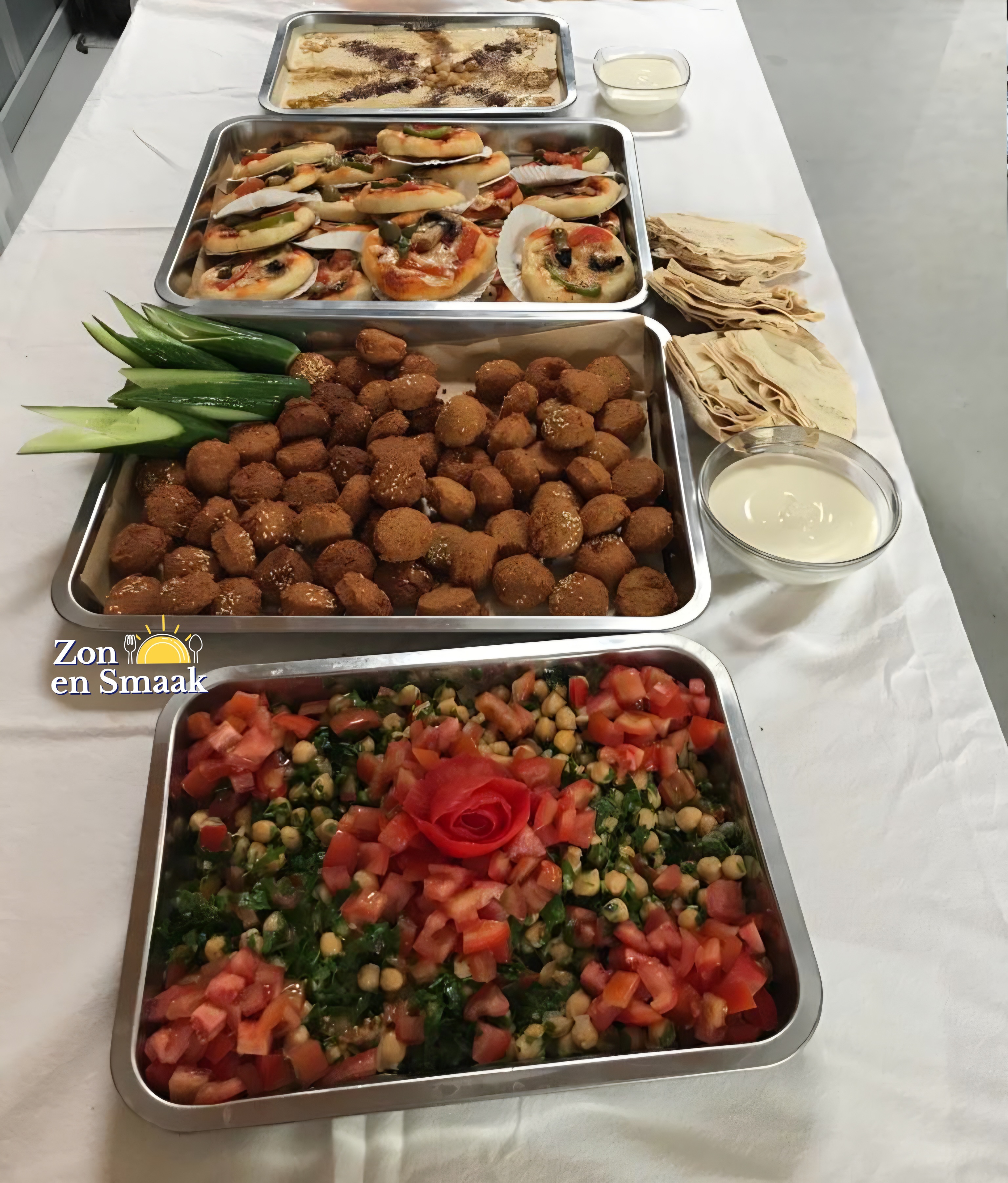 Authentieke Syrische gerechten halal voor B2B events